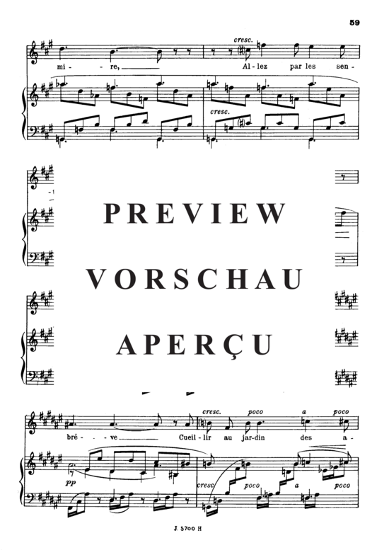 Product gallery: Page 5 of 6 Arpège Op.76 No.2, , High Voice and Piano