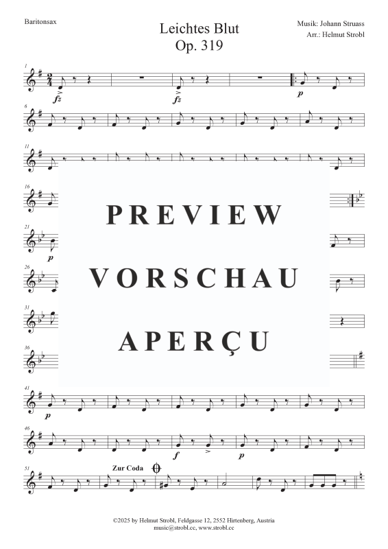 Produktgalerie: Seite 11 von 11 Leichtes Blut, , Saxophon Quintett