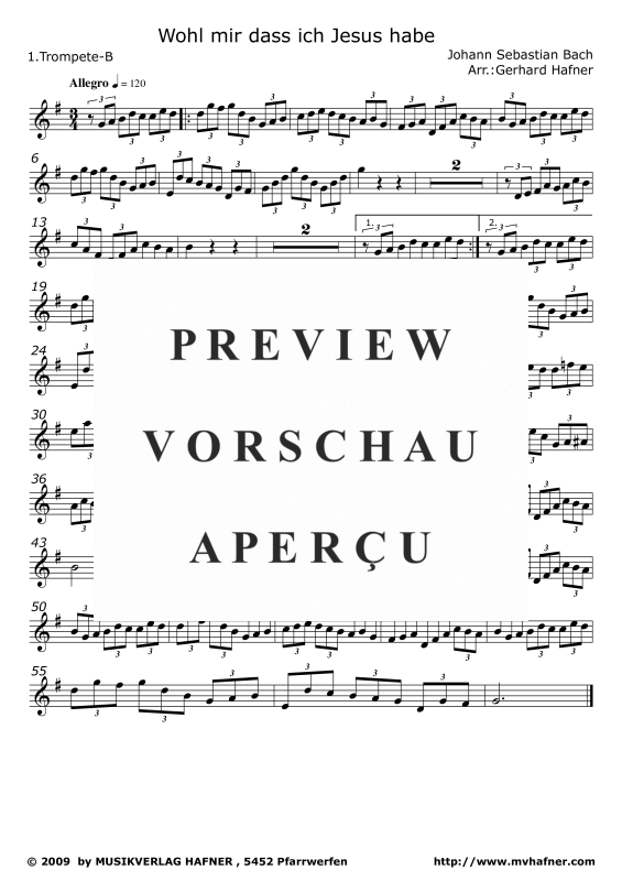 gallery: Jesus bleibet meine Freude, , (Blechbläser Quintett)