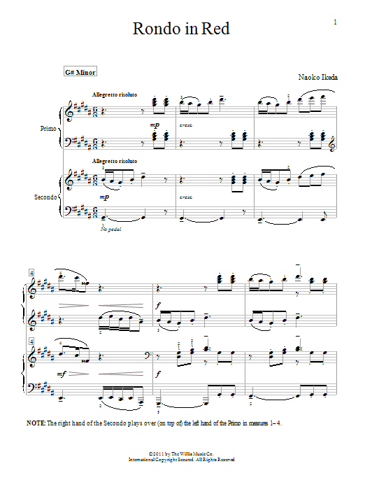 Produktbild zu: Rondo In Red
