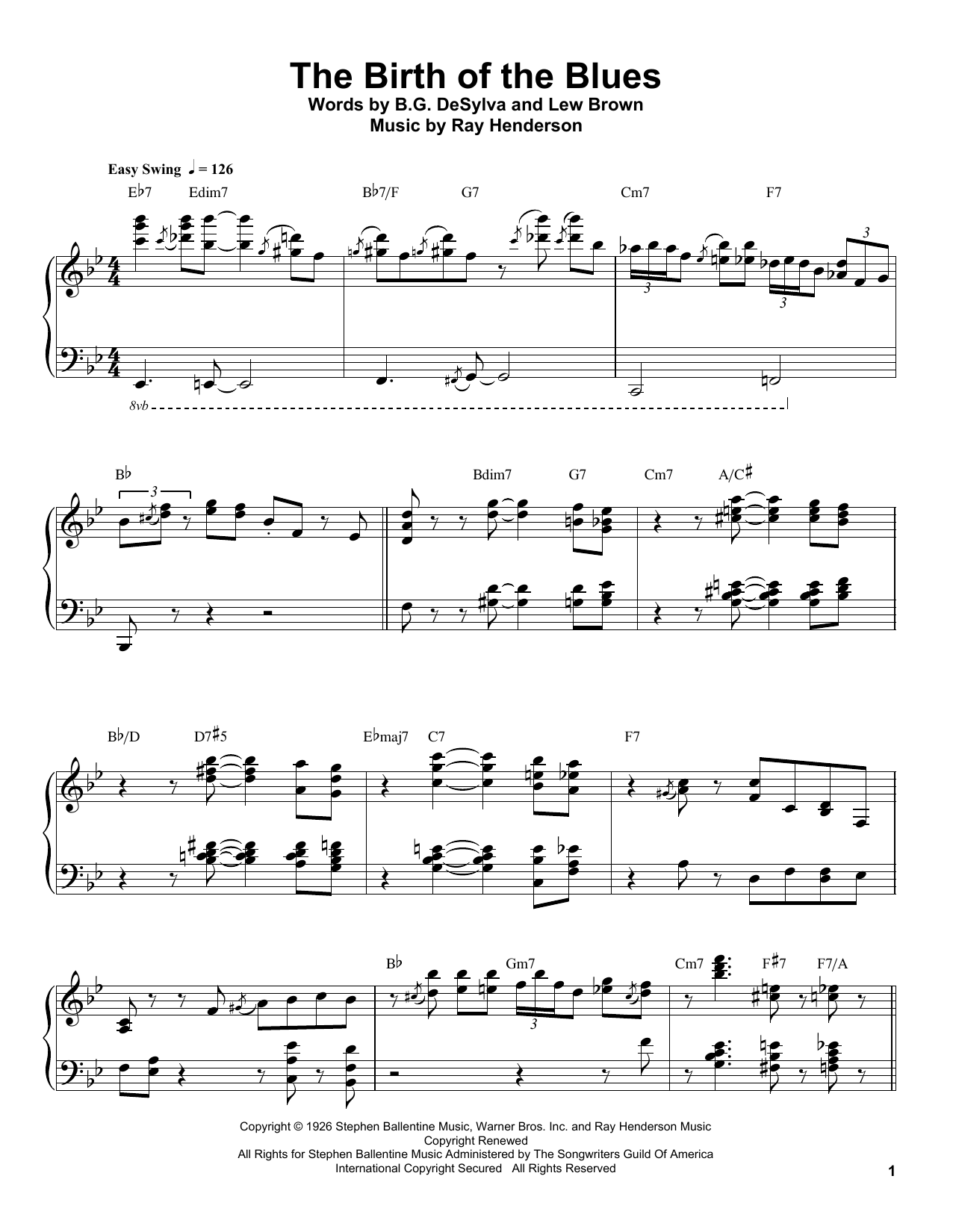 Product gallery: Page 1 of 1 The Birth Of The Blues, Oscar Peterson