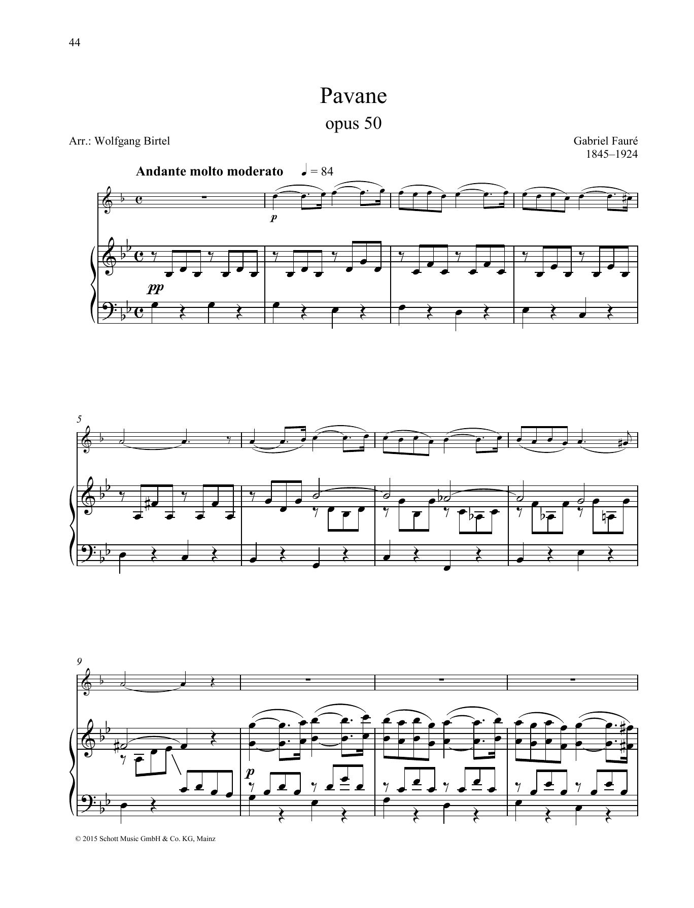 Produktbild zu: Pavane