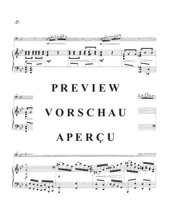Produktgalerie: Seite 11 von 18 Concert Piece , , (Euphonium/Posaune + Klavier)