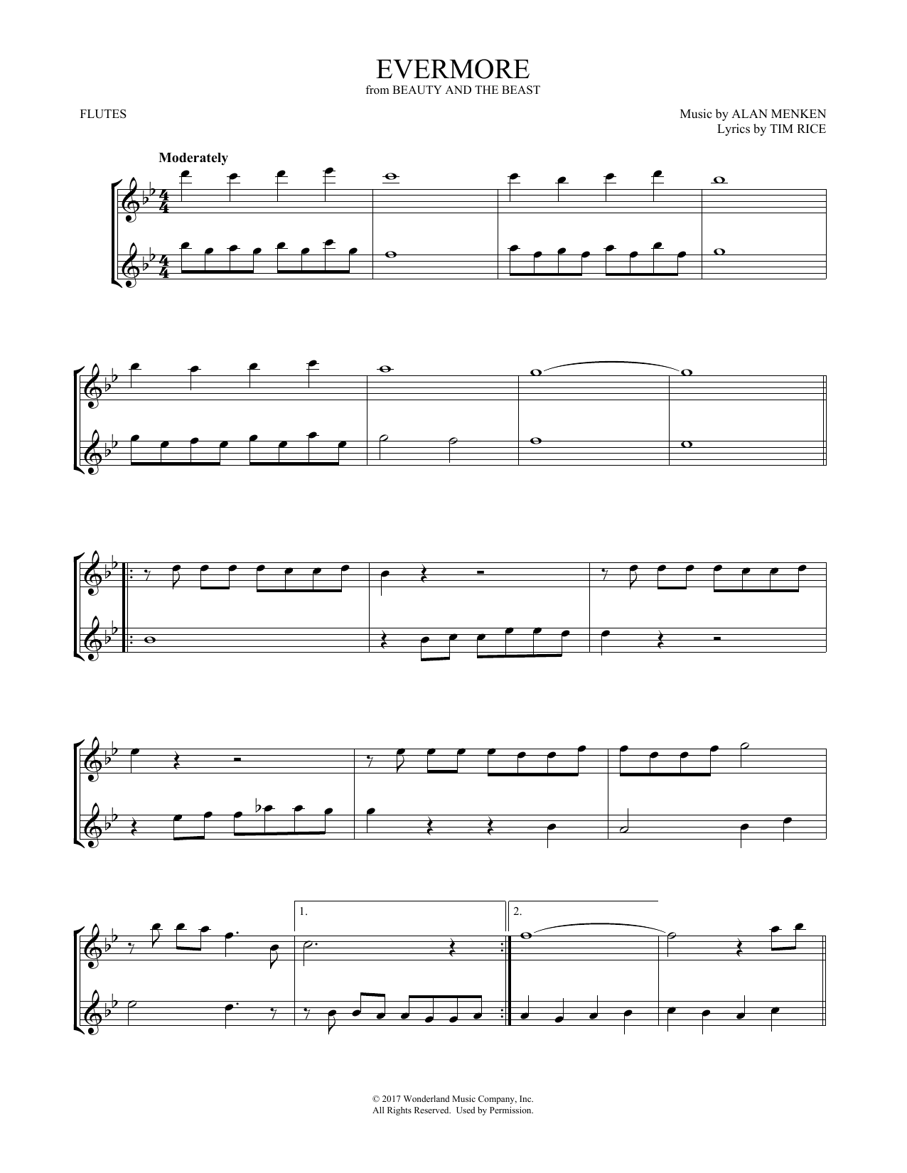 Product gallery: Page 1 of 1 Evermore (from Beauty and the Beast) (arr. Mark Phillips), Josh Groban
