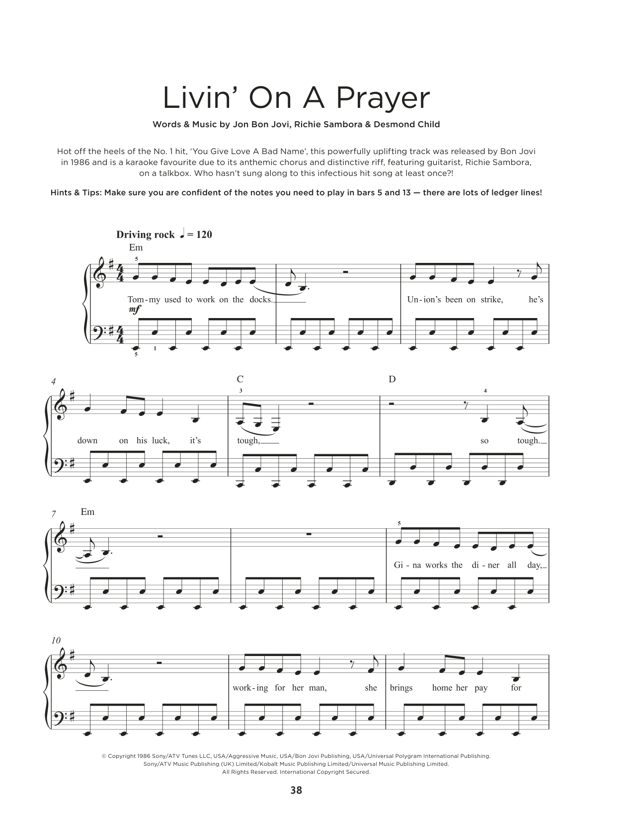 Produktbild zu: Livin' On A Prayer