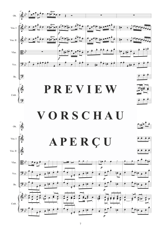 Produktgalerie: Seite 8 von 11 Concerto No.8 in G-Moll Op.9, , Oboe Solo, Streicher Ensemble und Cembalo BC