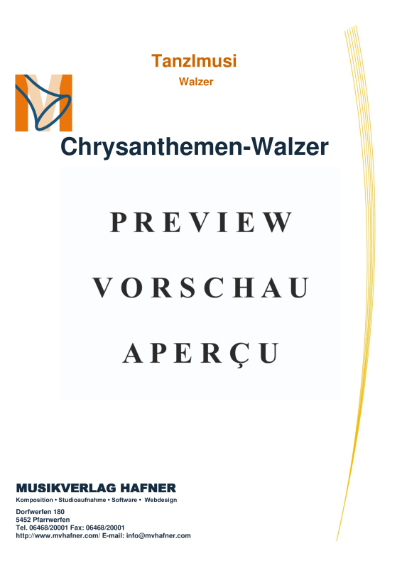 Product gallery: Page 2 of 11 Chrysanthemen-Walzer, , (woodwind and brass)