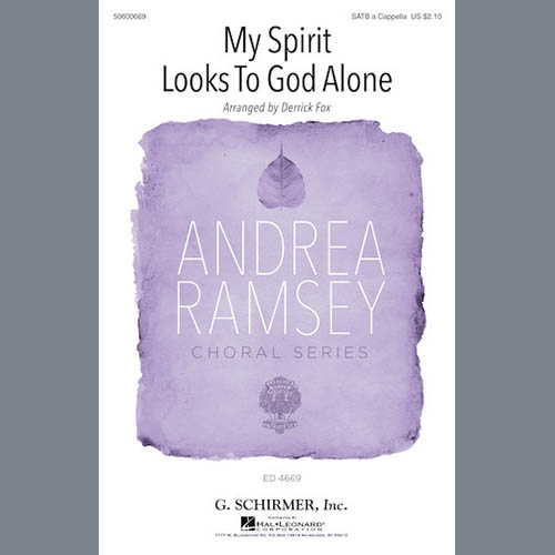 cover: My Spirit Looks To God Alone, Derrick Fox, Chor