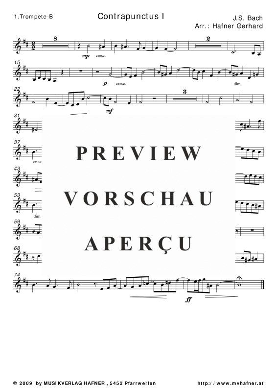 gallery: Contrapunctus I, , (Blechbläser Quintett)