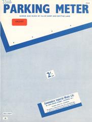 cover: Parking Meter, Alice Dorf, Gesang, Gitarre, Klavier