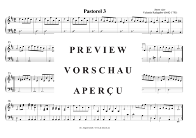 gallery: Orgelstücke, 9 Pastorell, 2 Pastorella, Praeambulum , , (Orgel/Klavier Solo)