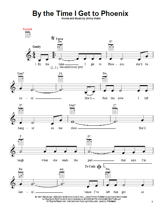 Product gallery: Page 1 of 1 By The Time I Get To Phoenix, Glen Campbell