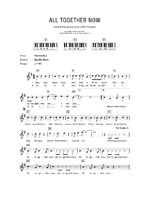 Produktbild zu: All Together Now