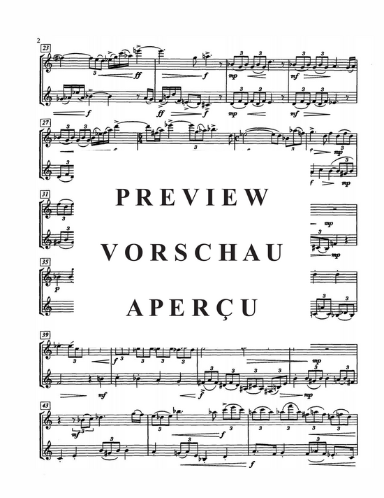 Product gallery: Page 5 of 21 Temperaments , , (flute and clarinet in Bb)
