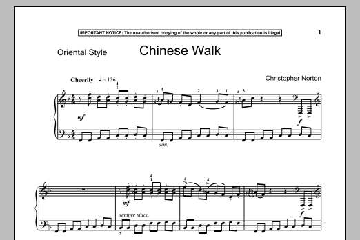 Product gallery: Page 1 of 1 Chinese Walk, Christopher Norton