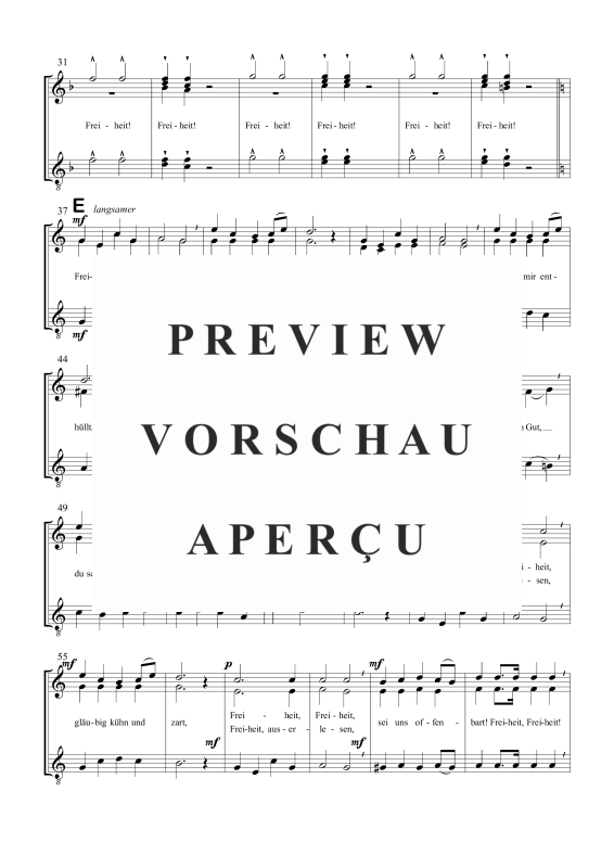 Produktgalerie: Seite 6 von 7 Ode an die Freiheit, , Posaunenchor