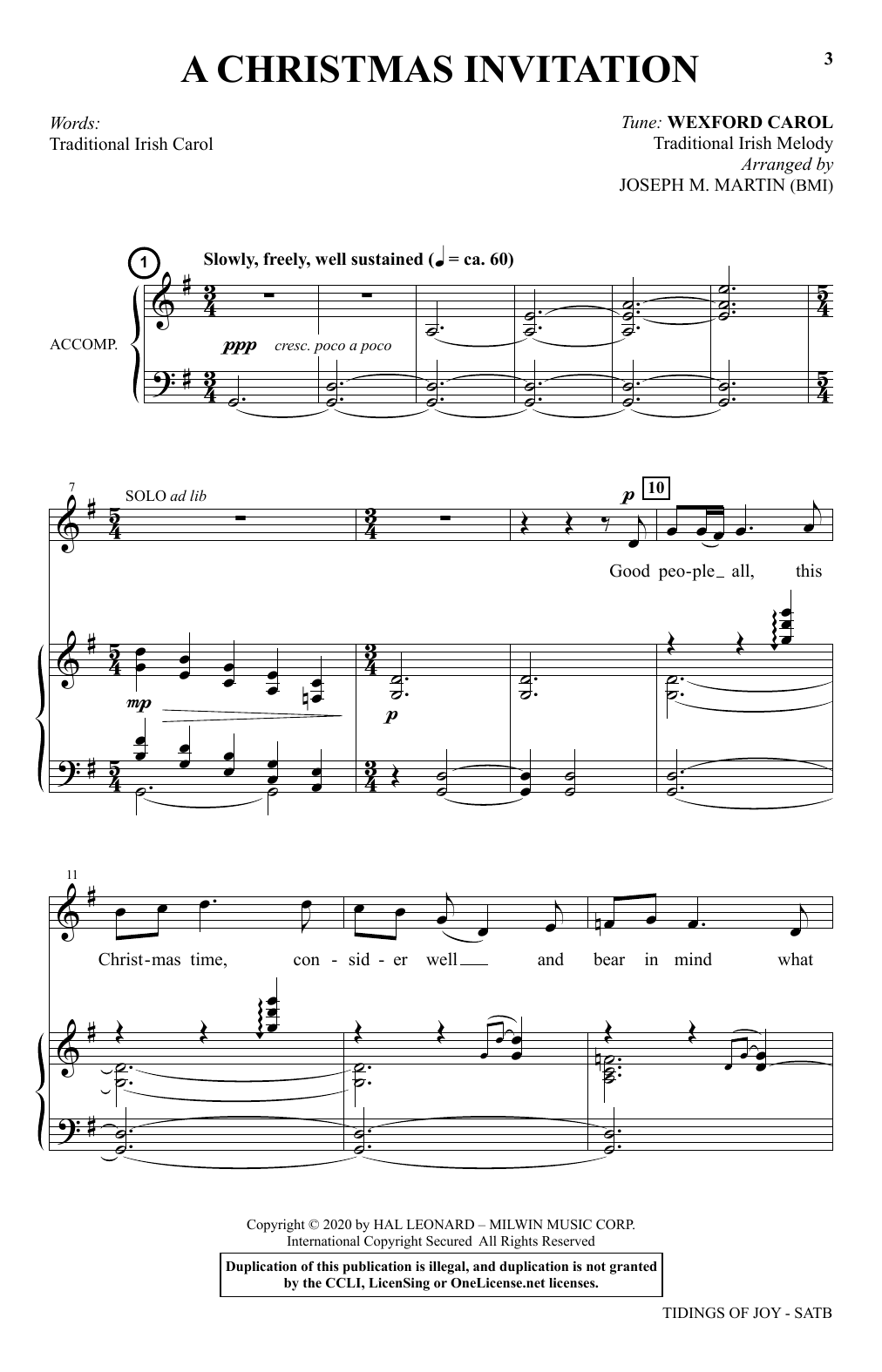 Product picture to: A Festival Gathering Of Carols