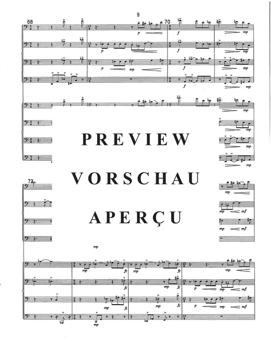 Produktgalerie: Seite 21 von 21 Two Pieces for Tuba/Euphonium Ensemble: Dark Towers, Wind and Wuthering , , (Tuba Ensemble EEET/EEET)