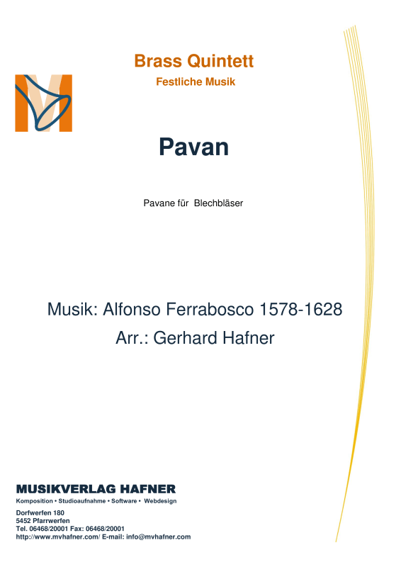 Produktbild zu: PavanAlfonso Ferrabosco