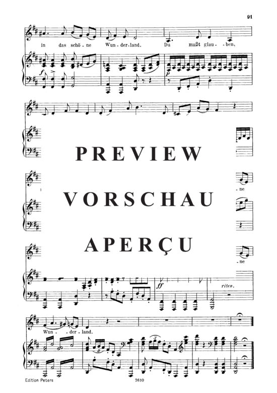 Product gallery: Page 7 of 7 Sehnsucht D.636 Aus dieses Tales Gründen in A Moll, , Low Voice and Piano