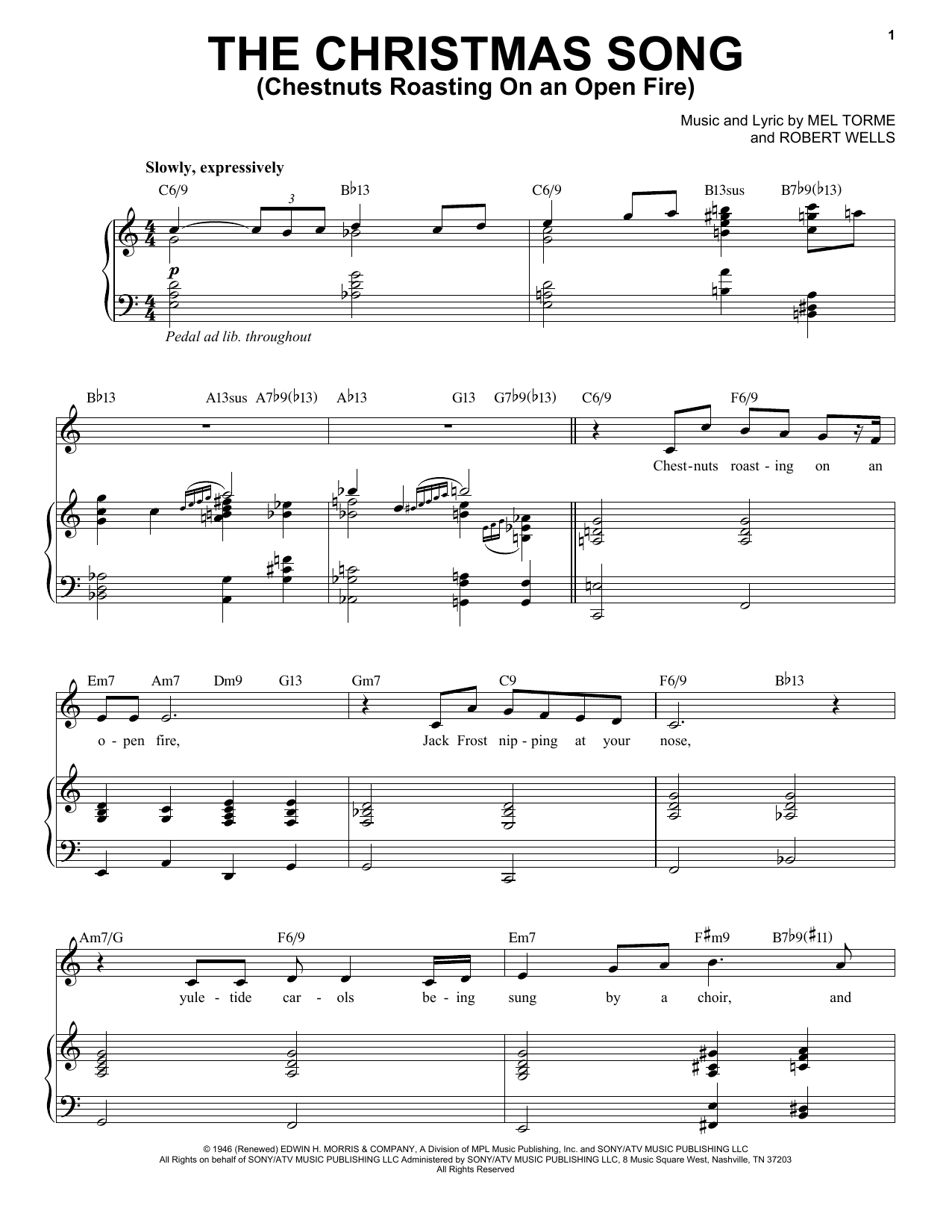Product gallery: Page 1 of 1 The Christmas Song (Chestnuts Roasting On An Open Fire), Michael Buble