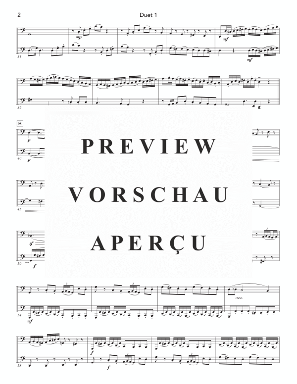 Product gallery: Page 10 of 11 14 Concert Duets for 2 Tubas or Bass Trombones, , (Tuba duet 2x tuba or bass trombone)