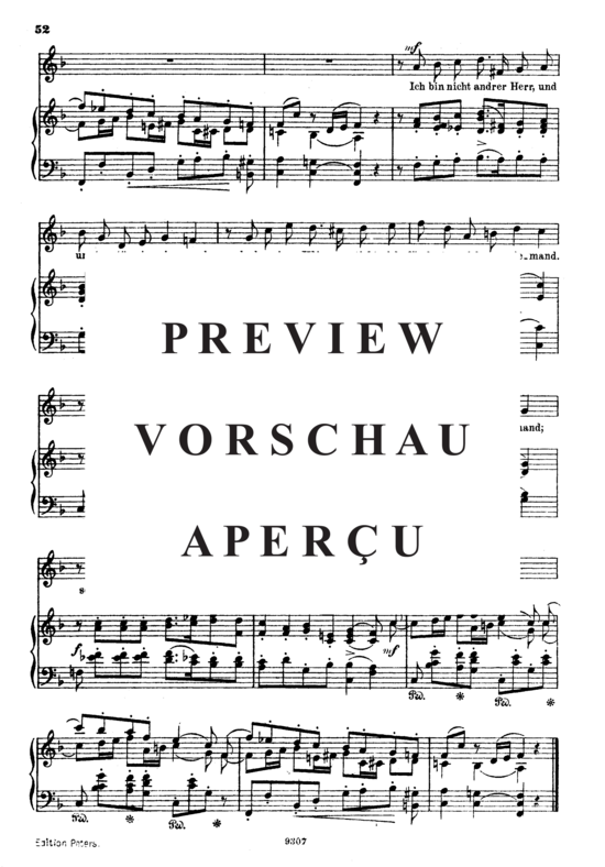 Product gallery: Page 3 of 3 Niemand Op.25 No.22, , High Voice and Piano