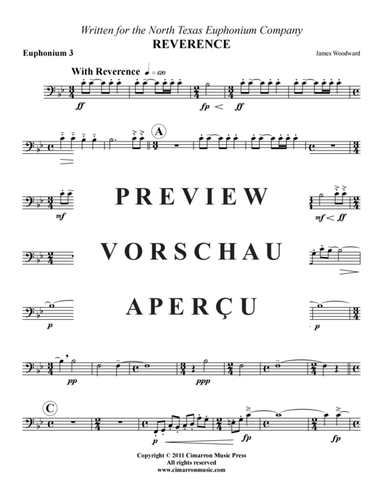 Produktgalerie: Seite 13 von 21 Reverance , , (5x Bariton/Euphonium)