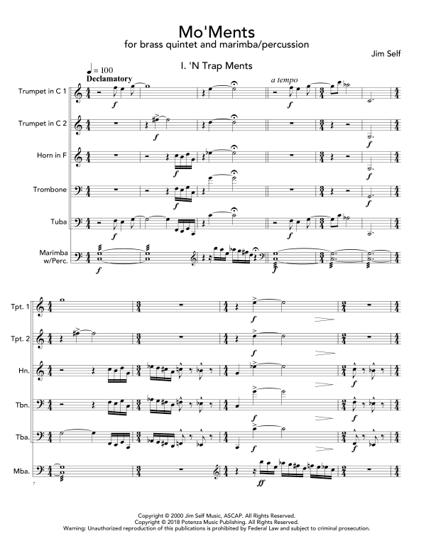 Produktgalerie: Seite 1 von 11 Mo´Ments, , (Blechbläser Quintett)