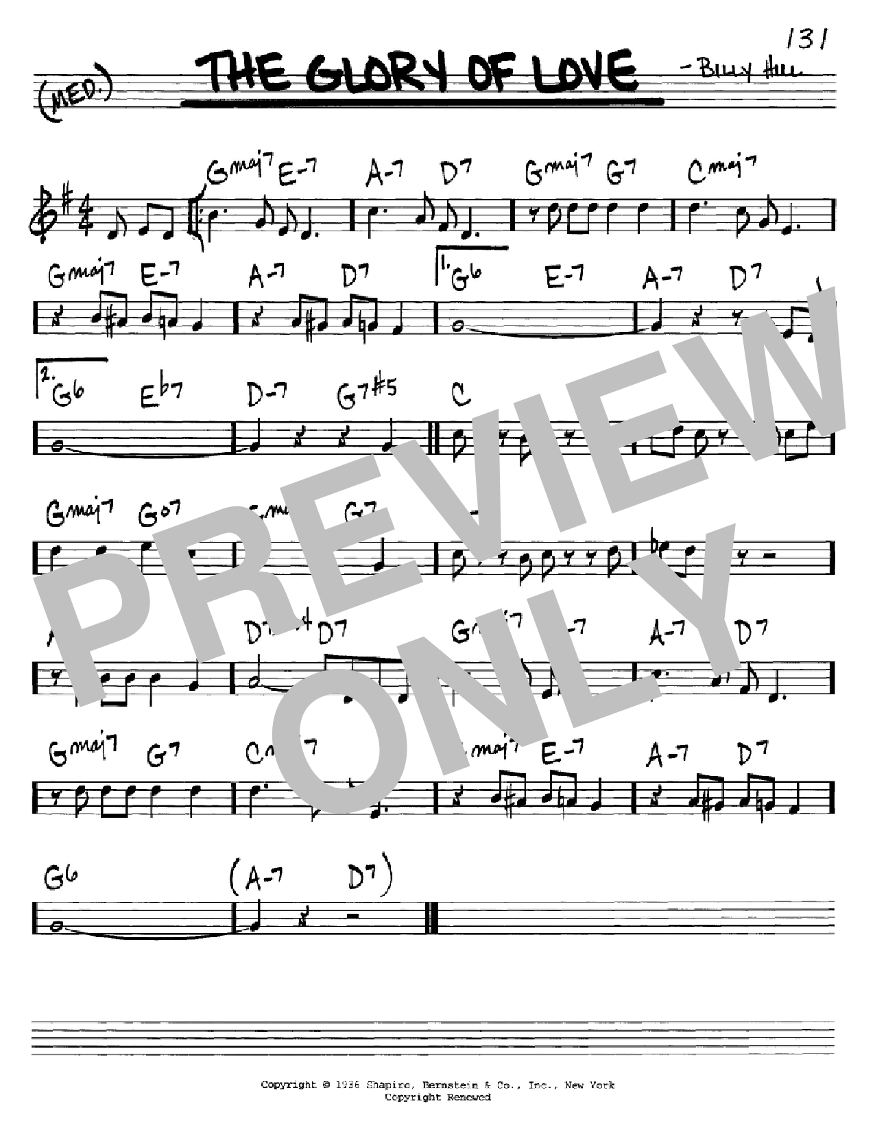 Produktbild zu: The Glory Of Love