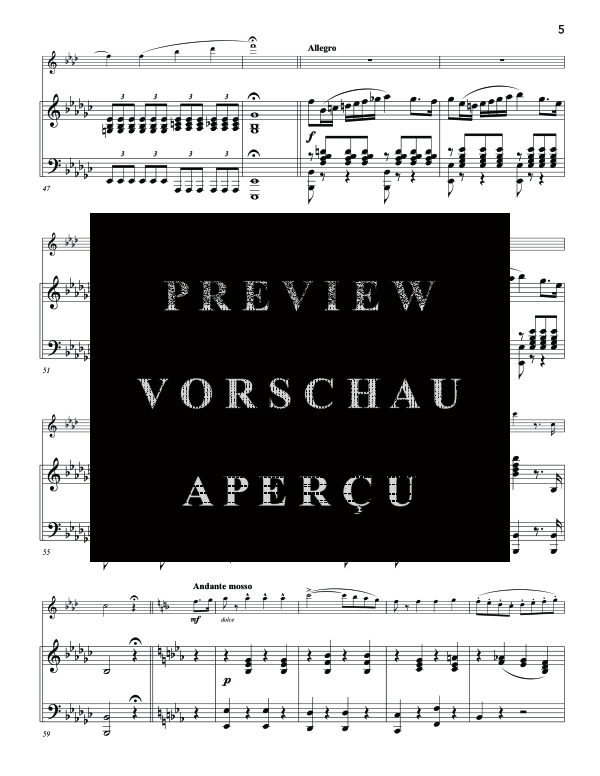 Product gallery: Page 9 of 11 Pensieri Belliniani - Fantasia, , (clarinet in Bb and piano)