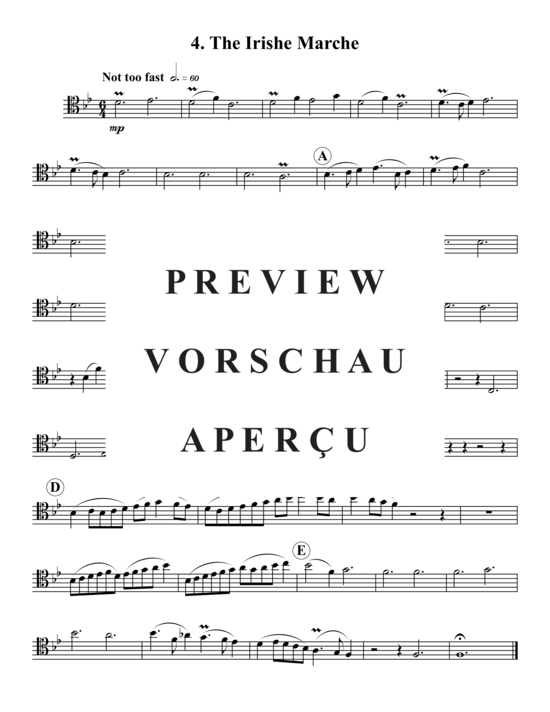 Product gallery: Page 14 of 21 Fünf Stücke , , (Trombone Quartet)
