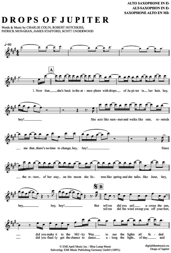 Product picture to: Drops of Jupiter Train