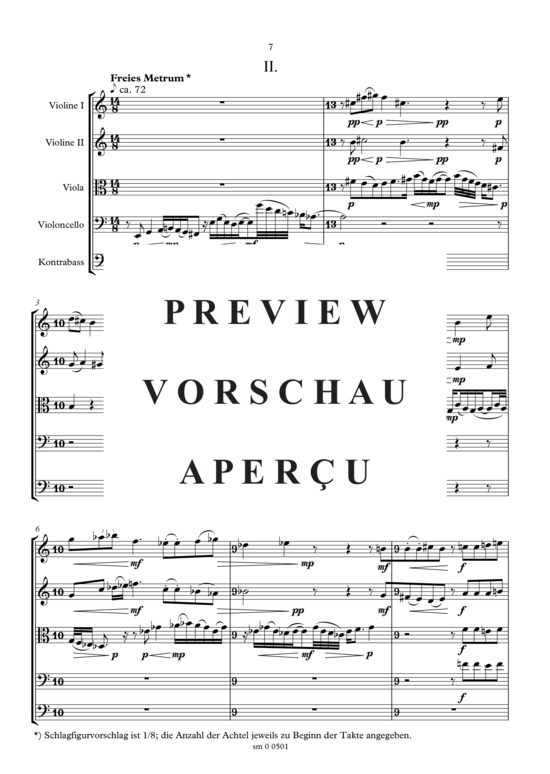 Produktgalerie: Seite 8 von 16 Vier Inventionen , , (Streichquintett, Partitur)