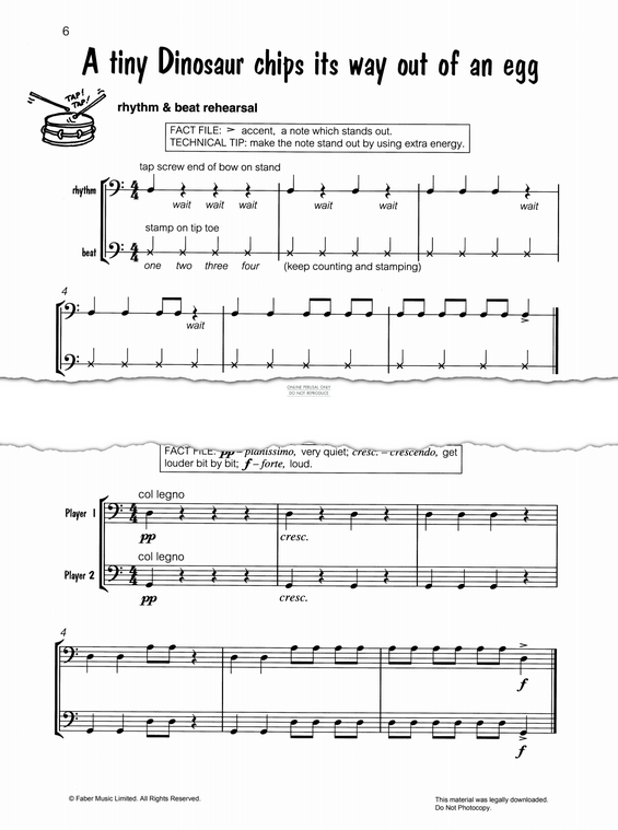 Produktgalerie: Seite 1 von 1 A Tiny Dinosaur Chips Its Way Out Of An Egg, Mary Cohen, Violoncello