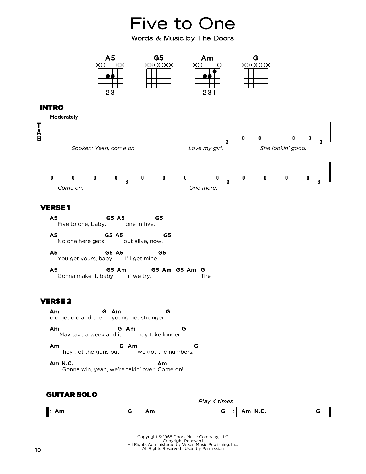 Produktbild zu: Five To One