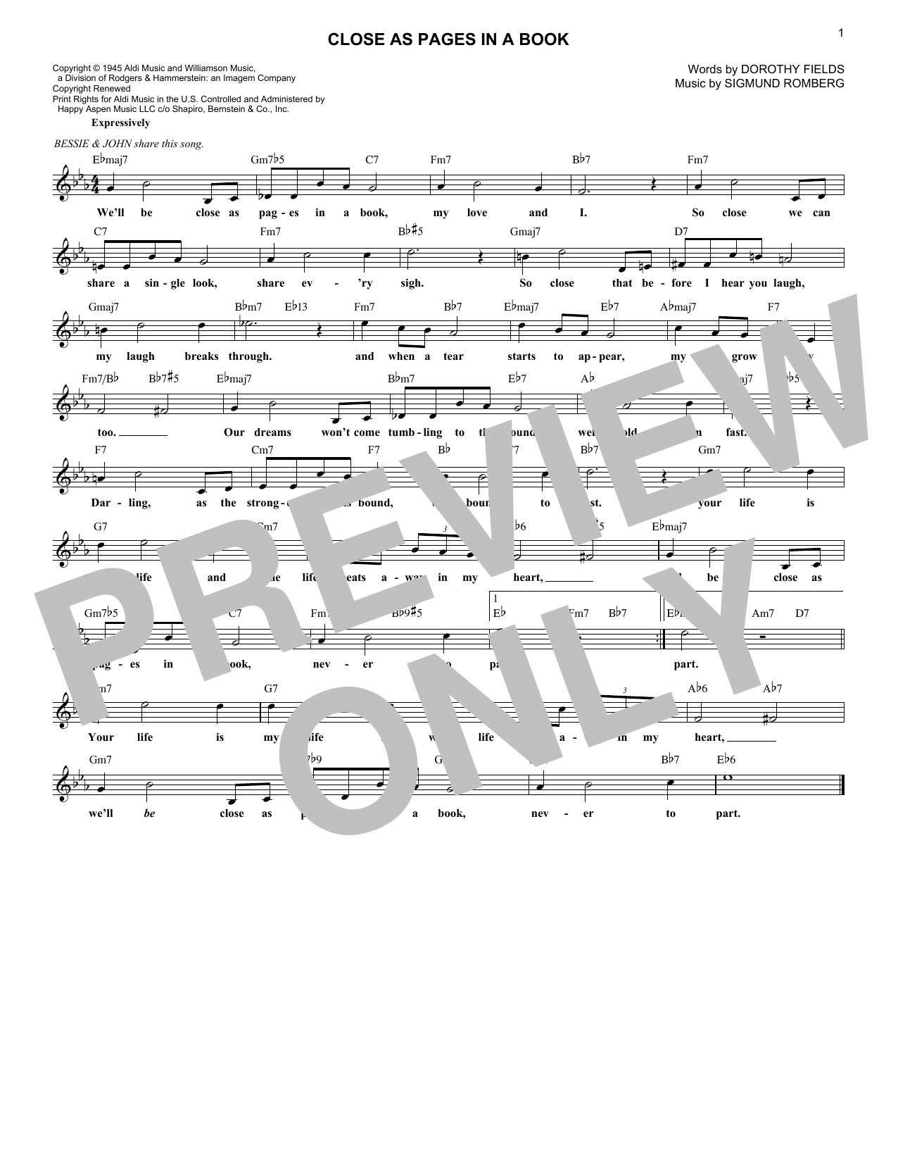 Produktbild zu: Close As Pages In A Book