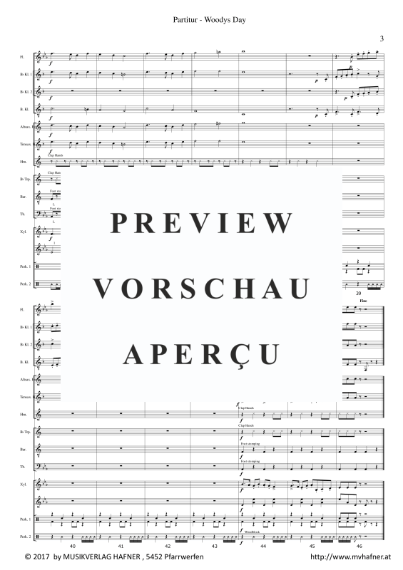 Product gallery: Page 8 of 11 Woodys Day, , (Youth wind orchestra)