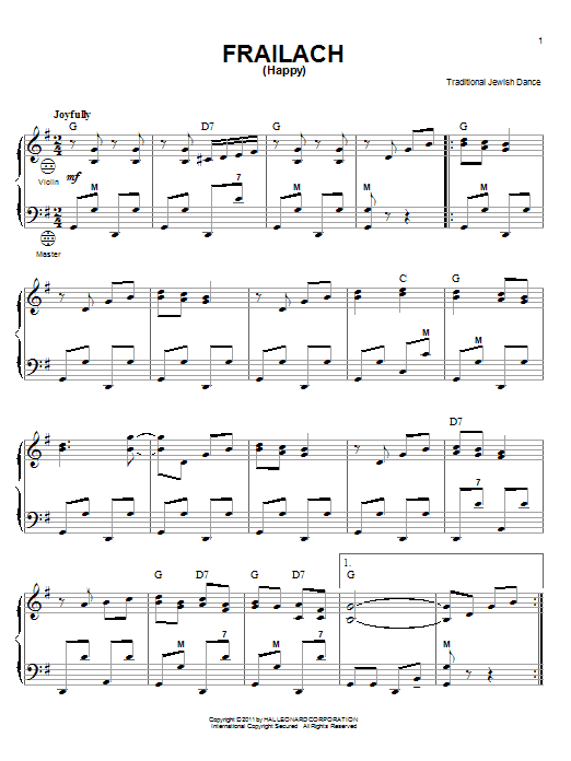 Product gallery: Page 1 of 1 Frailach (Happy), Traditional Jewish Dance