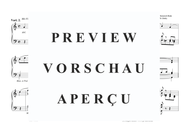 Produktgalerie: Seite 4 von 11 Andante mit 8 Variationen Op.70, , Orgel Solo