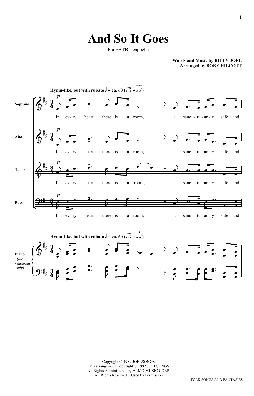 Produktgalerie: Seite 1 von 1 And So It Goes, The King's Singers, Chor