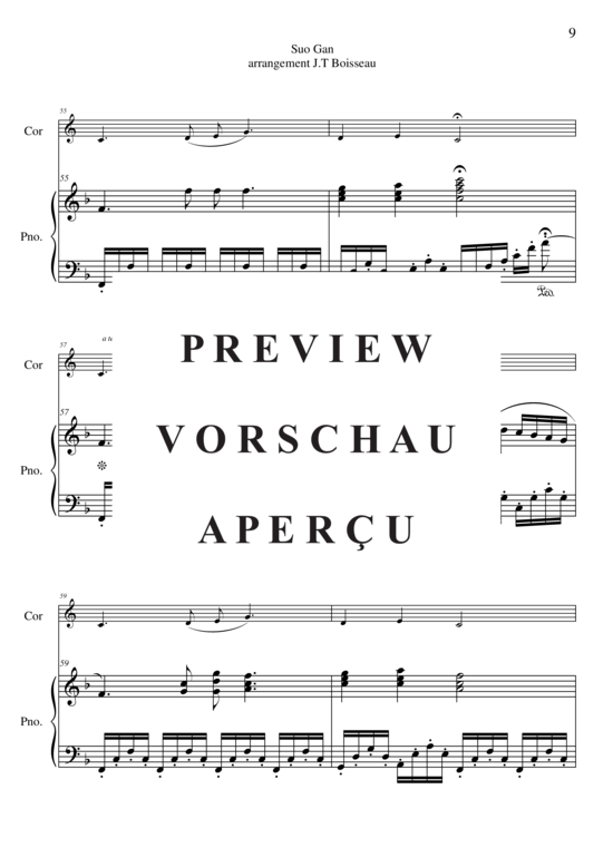 Produktgalerie: Seite 10 von 14 Suo Gan , , (Horn in F + Klavier)