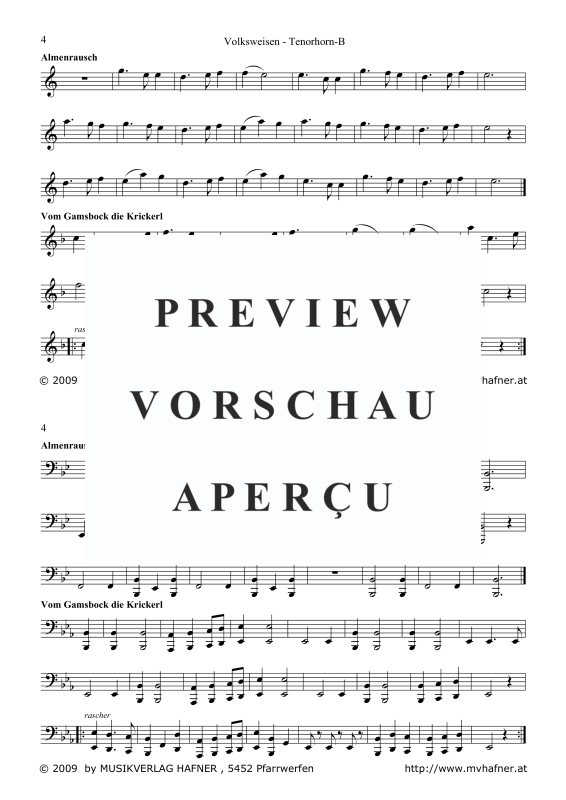 Product gallery: Page 11 of 11 Volksweisen, , (Brass Ensemble)