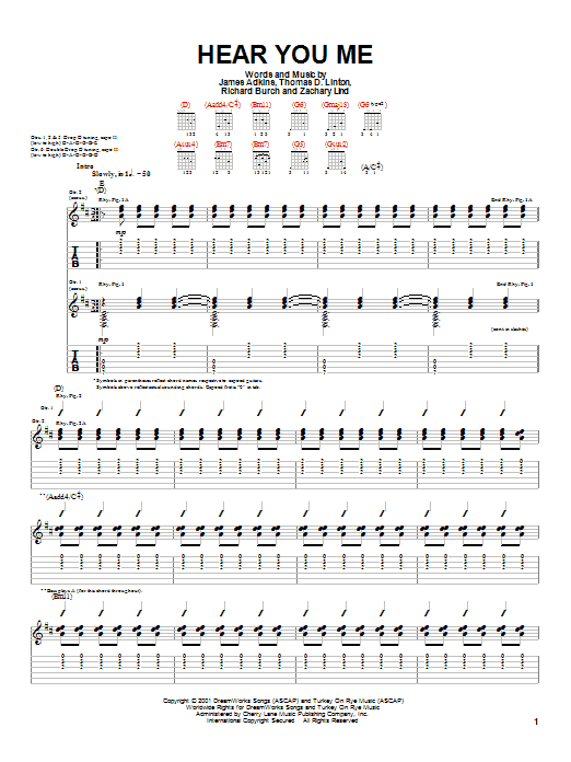 Product gallery: Page 1 of 1 Hear You Me, Jimmy Eat World