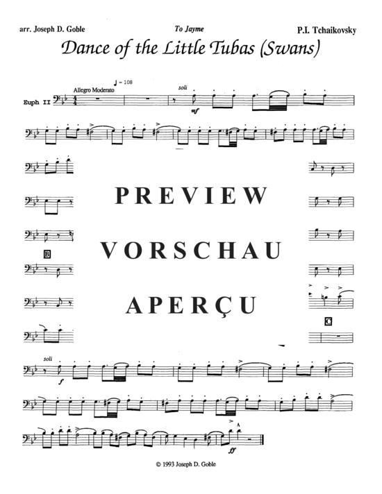 Product gallery: Page 9 of 12 Dance of the Little Tubas (Swans) , ,  (Tuba Quartet EETTT)