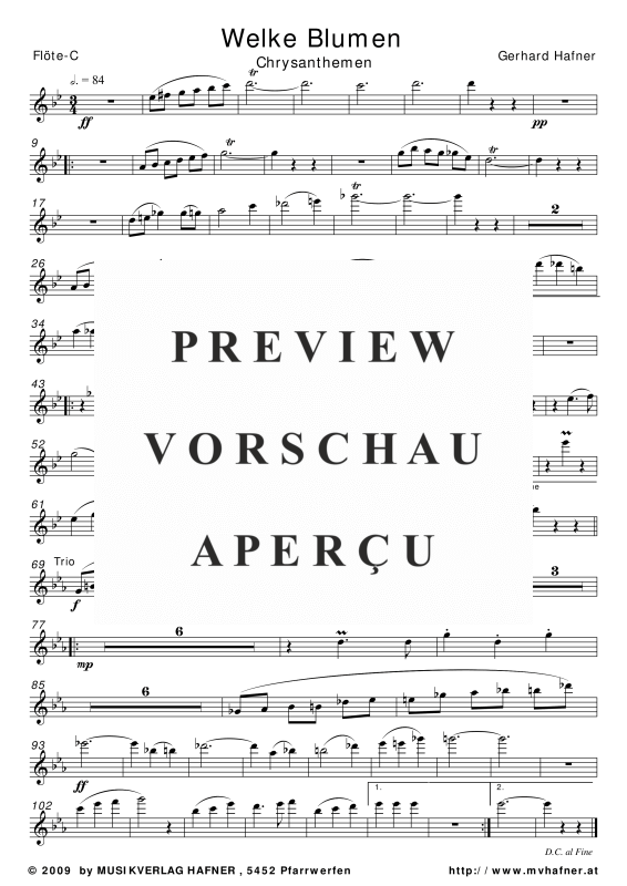 Product gallery: Page 7 of 11 Welke Blumen - Konzertwalzer, , (large wind orchestra)