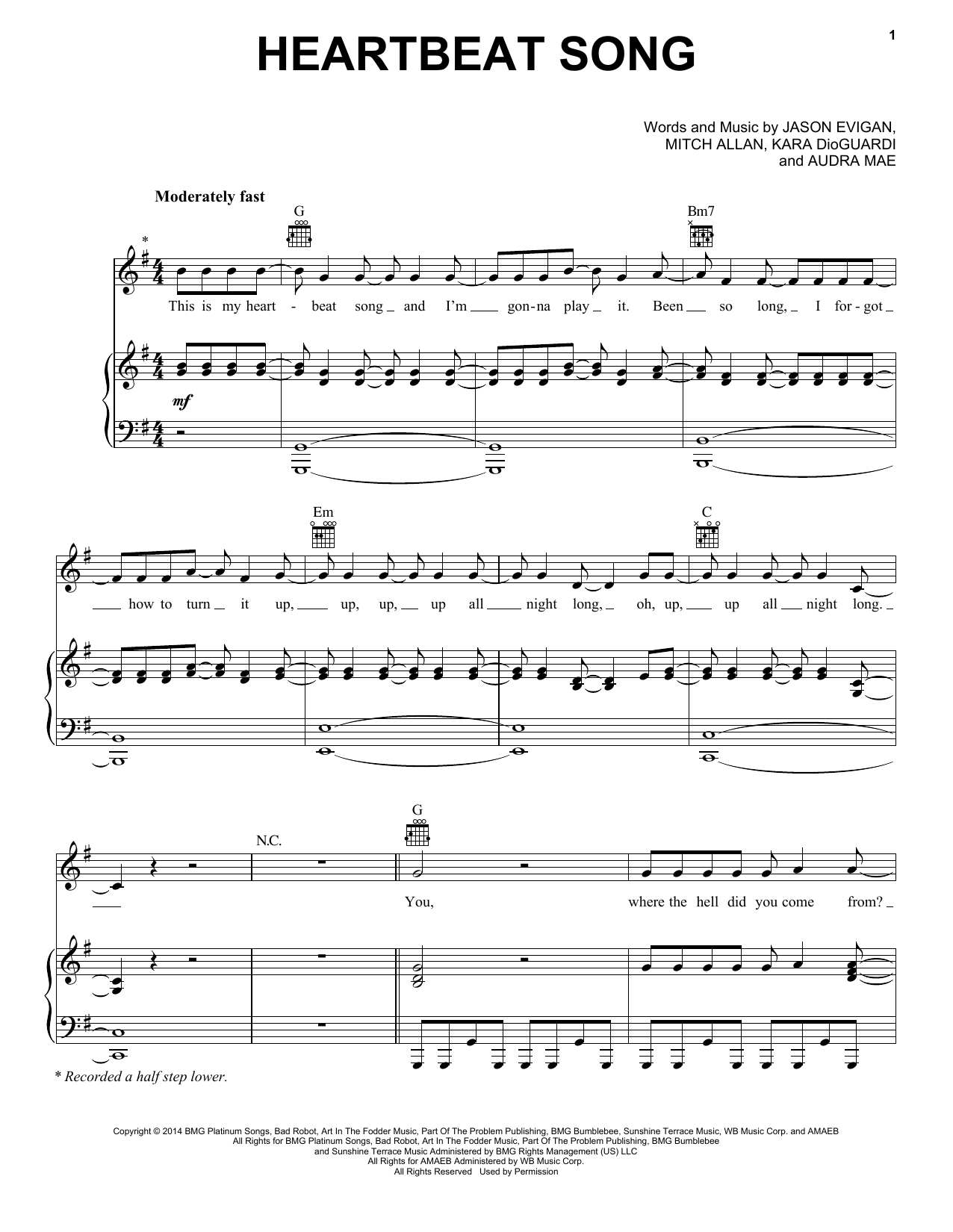 Produktbild zu: Heartbeat Song