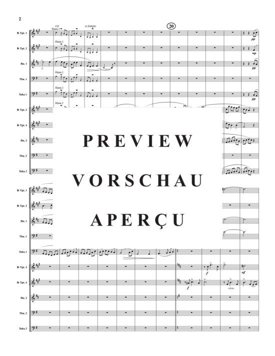 Product gallery: Page 3 of 21 Lieder ohne Worte , , (Brass Ensemble)