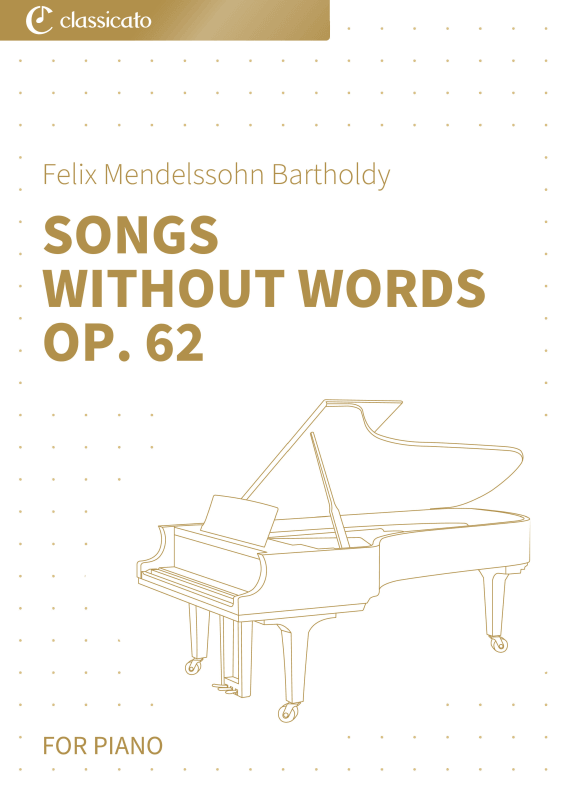 cover: Songs Without Words Op. 62, , Klavier Solo