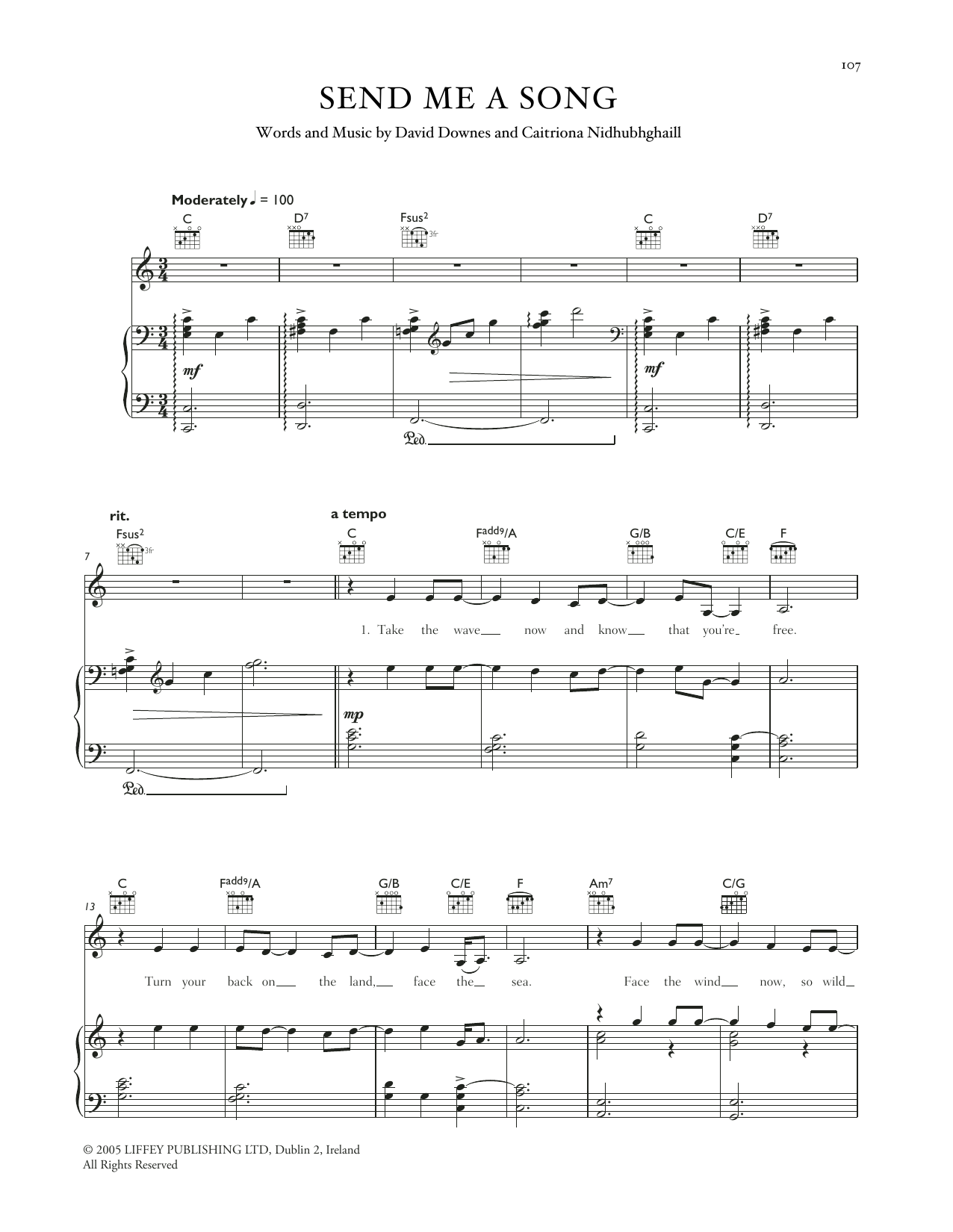 Product gallery: Page 1 of 1 Send Me A Song, Celtic Woman
